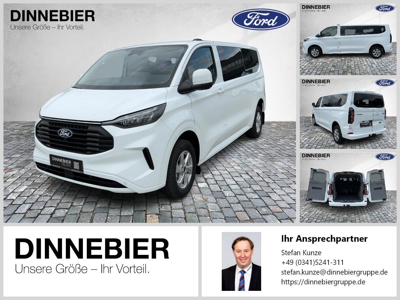 Ford TRANSIT CUSTOM 320 L2 H1 Kombi PKW Limited 110 k
