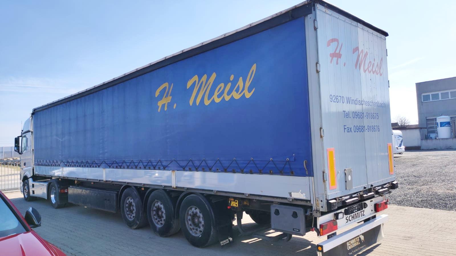 Schmitz Cargobull S01 Bordwand SAF Liftachse Edscha 385/65