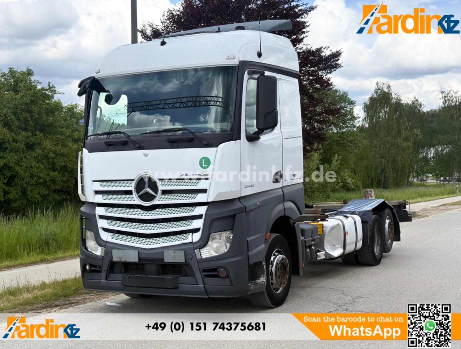 Mercedes-Benz Actros 2542 L 6x2 BDF * Retarder * StreamSpace *