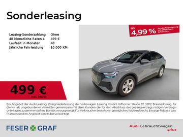 Audi Leasingangebot: Audi Q4 Sportback 45 e-tron,Matrix,AHK,Navi pro