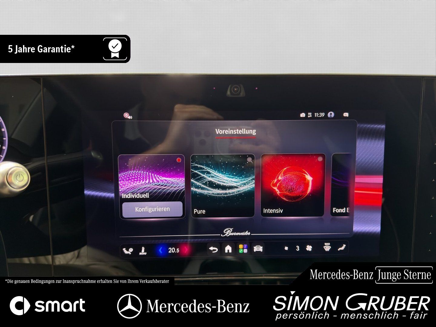 Fahrzeugabbildung Mercedes-Benz CLA 250+ EQ AMG Night Burm Memo MBeam DA AHK