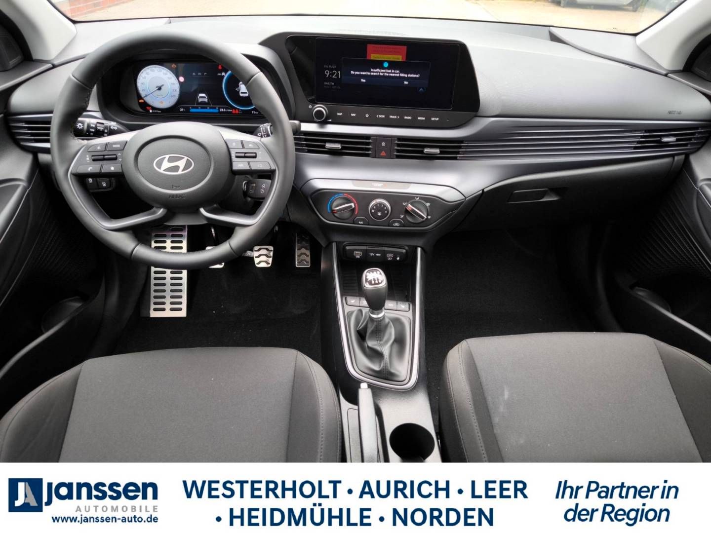 Fahrzeugabbildung Hyundai BAYON FL (MY25) 1.0 T-GDI (100 PS) 6-MT 2WD Tren