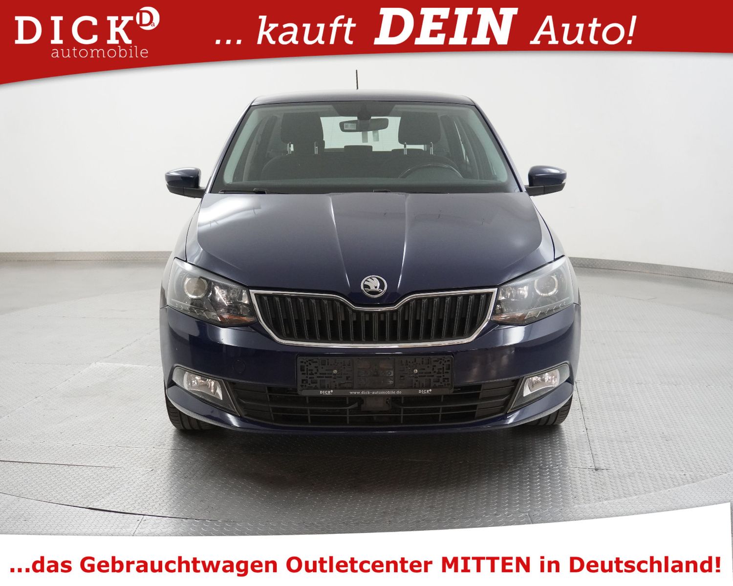 Fahrzeugabbildung SKODA Fabia Com 1.4d DSG Style GEPFLEGT+SHZ+AHK+TEMP+