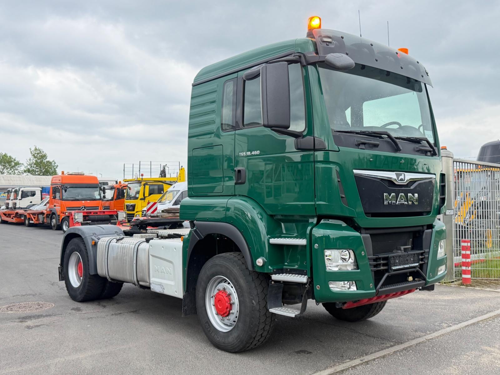 MAN TGS 18.460 BLS 4x4 (cardan), Hydraulik