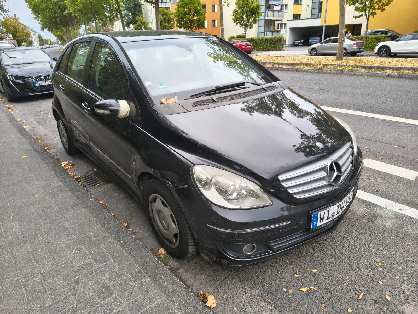Mercedes-Benz B170 2006 — rear view