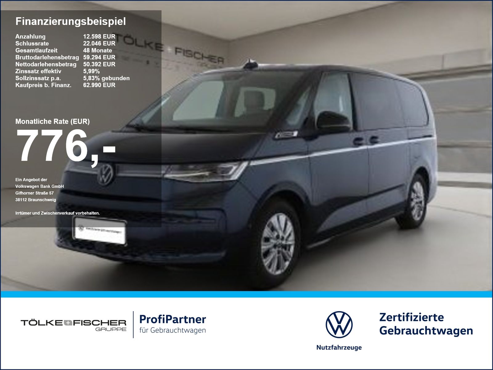 Volkswagen T7 Multivan 2.0 TDI lang Style NaviPro IQLight foto 1