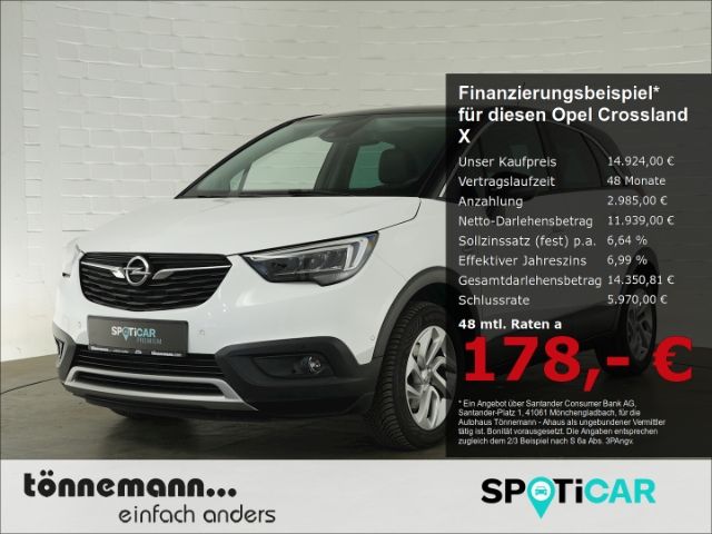 Crossland X INNOVATION+AHK+NAVI+RÜCKFAHRKAMERA+S