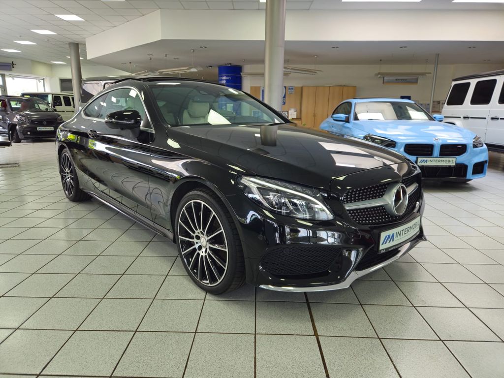 Mercedes-Benz C 300 Coupe AMG*PANO*BURM*HUD*DISTR*STHZG*360°