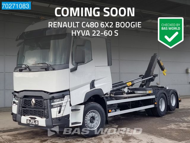 Renault C 480 6X2 COMING SOON! Hyva 26-60 S Lift-Asche A