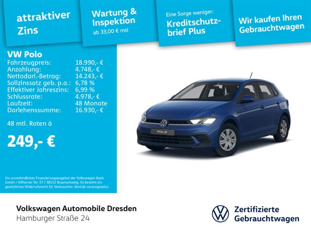 Volkswagen Polo 1.0 LED LANE SHZ GRA APP 5 JAHRE GARANTIE