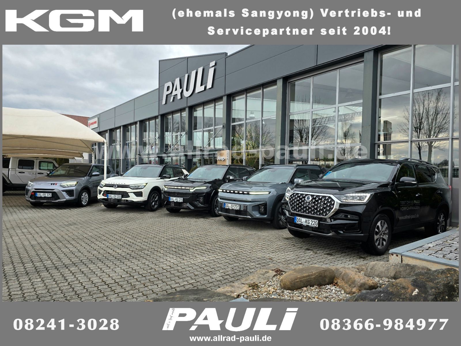 Kgm Musso Grand 2.2D Khan 4x4 | ROLLCOVER, TRITTBRE.