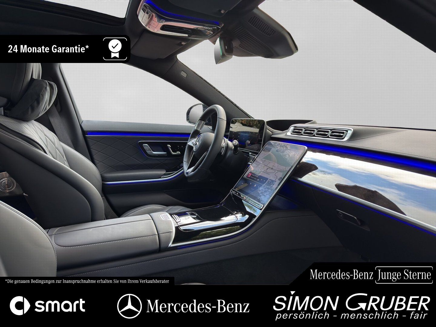 Fahrzeugabbildung Mercedes-Benz S 580 4M L AMG Night First-Class Executive Chauf