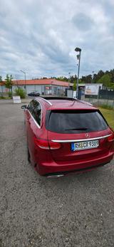 Mercedes-Benz C 200 T AMG Line, Air matic - Mercedes-Benz C 200: Rot, Metallic