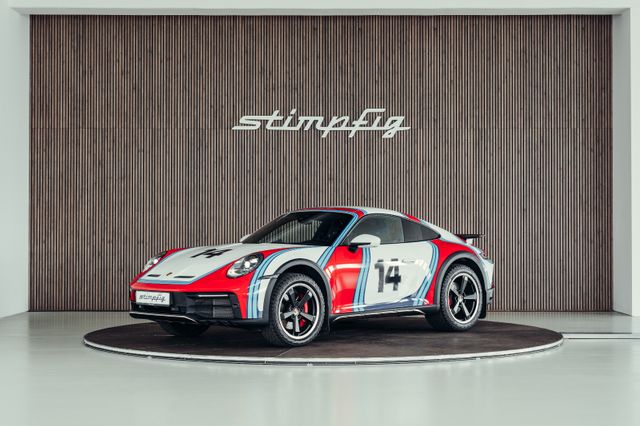 PORSCHE 992 Dakar, Martini Design, 1. Hand, Burmester