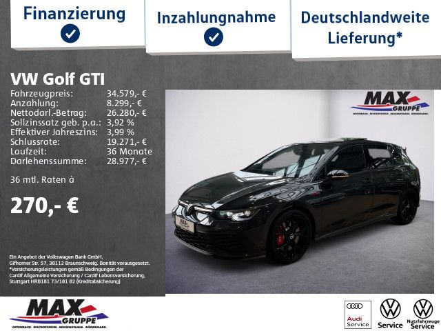 Volkswagen Golf VIII GTI CLUBSPORT BLACK STYLE PANO