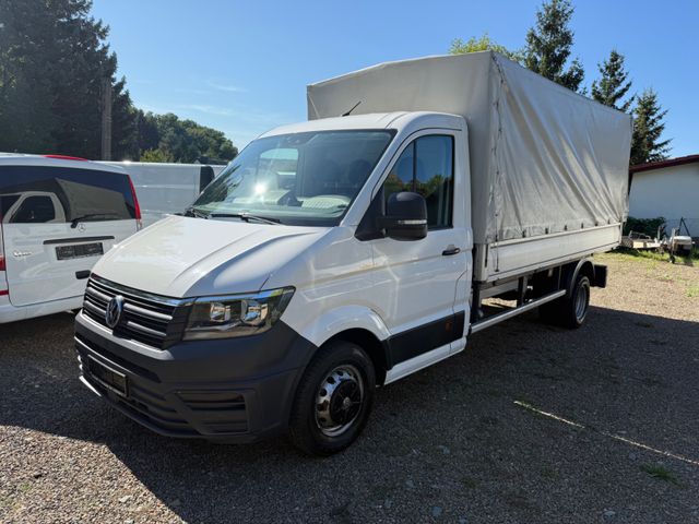 Volkswagen Crafter 50 Pritsche mit PLane, Klima 5t
