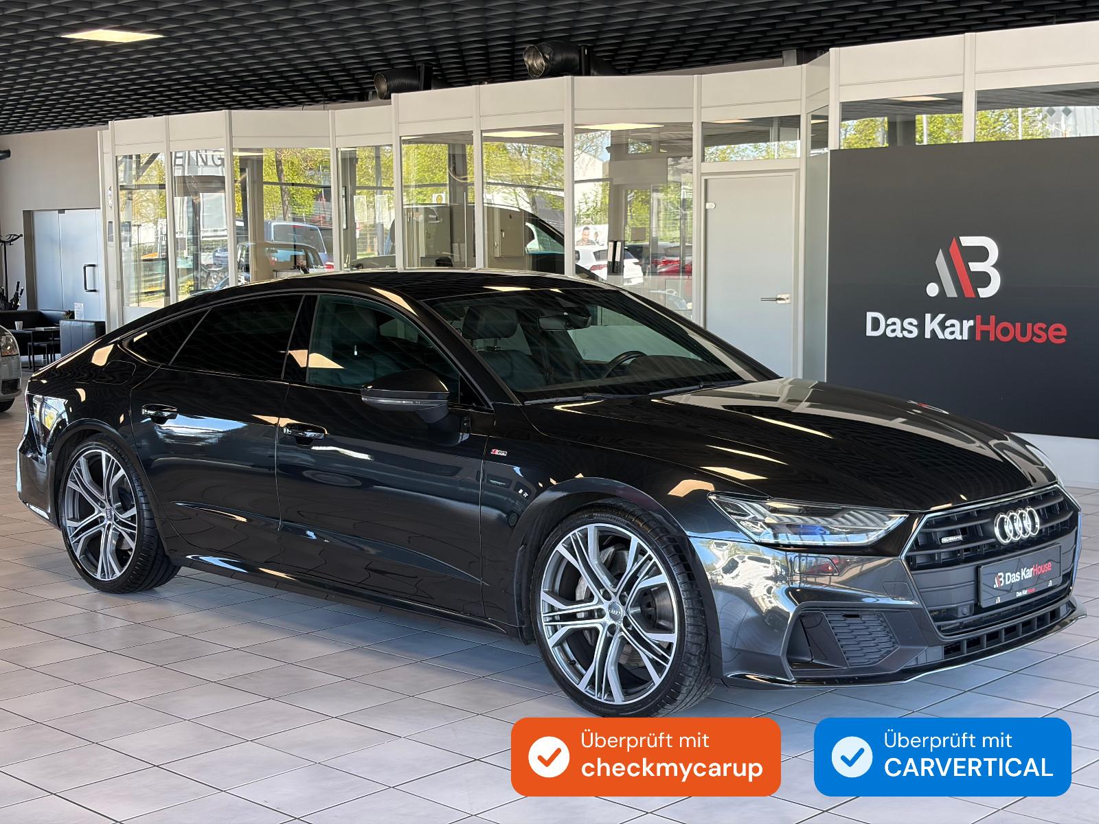 Audi A7 55 TFSI quattro · S Line · Matrix · Pano ·B&O