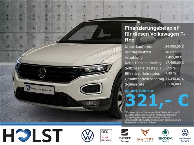 Volkswagen T-Roc Cabrio 1.5TSI DSG Active GJR ACC LED LIGHT