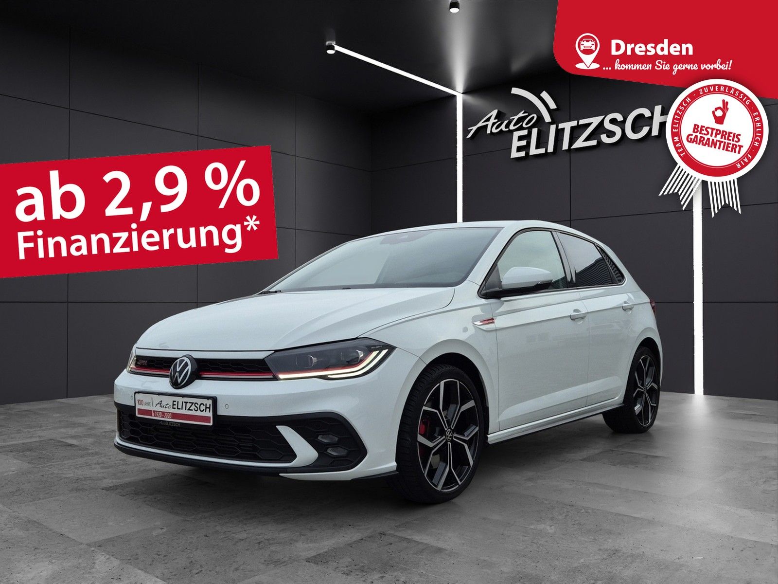 Fahrzeugabbildung Volkswagen Polo GTI DSG Matrix  AID APP SHZ GRA 18"