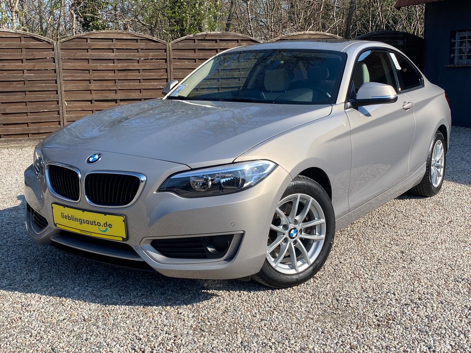 BMW 220i Coupé Automatik Leder Schiebedach Navi SHZ
