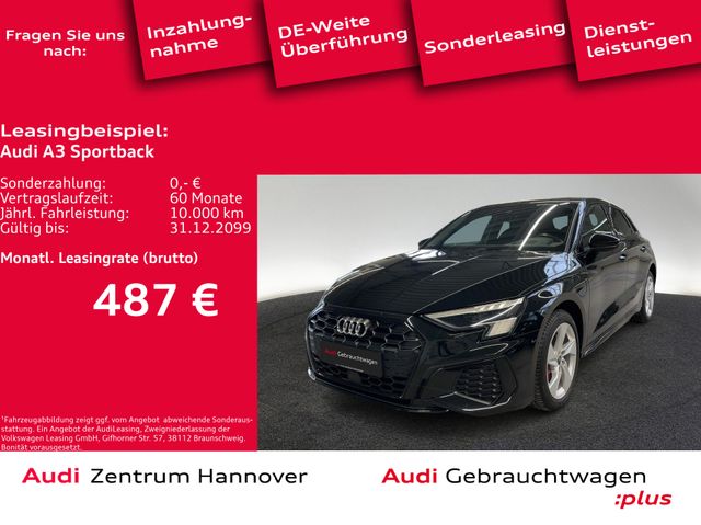 Audi A3 Sportback S line 45 TFSIe HuD Matrix ACC DAB