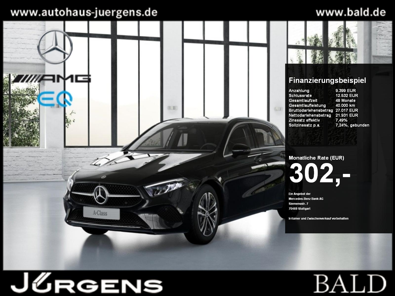 Mercedes-Benz A 200 Progressive/360/Totw/Sportsitze/LED/Winter