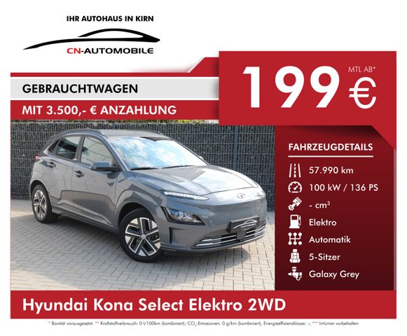 Hyundai Kona Select Elektro 2WD