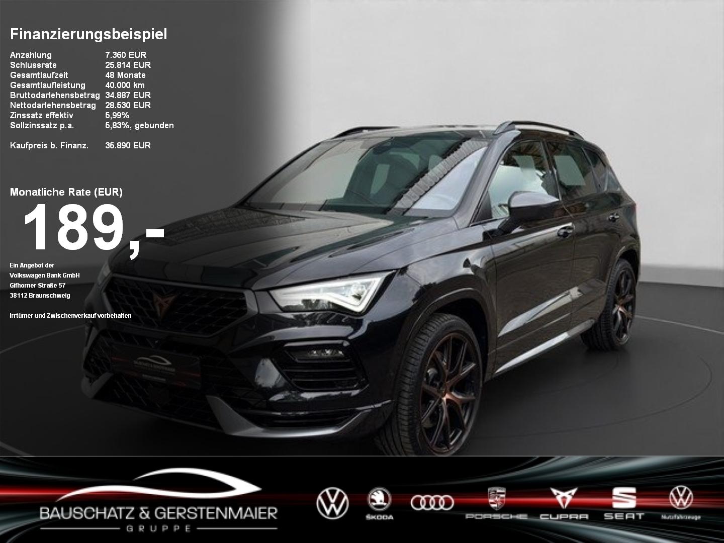 Cupra Ateca VZ 2.0 TSI 4Motion DSG AHK*BUSINESS*DCC