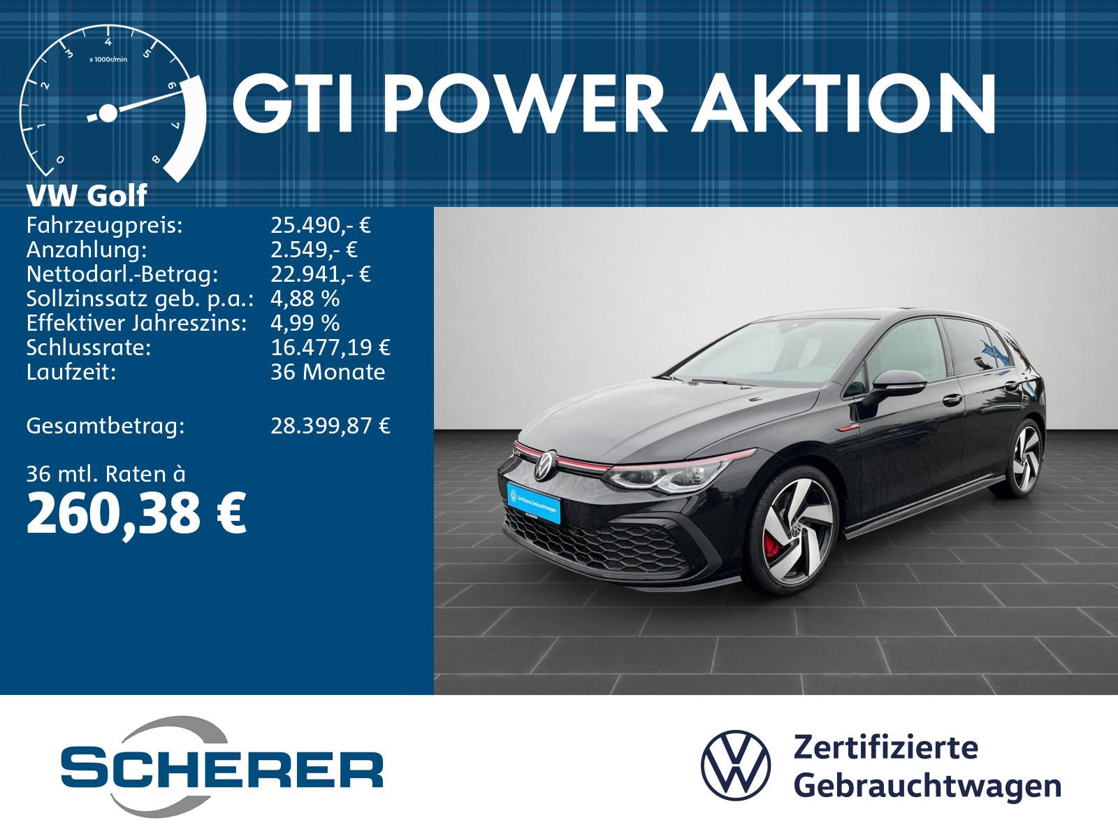 Volkswagen Golf VIII 2.0 TSI *GTI* ACC SHZ Navi Business Pr