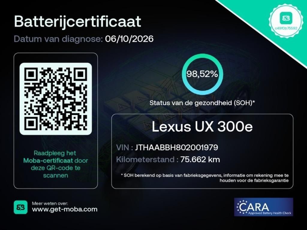 Lexus UX 300e Business Pack Pro SOH 98,5% | kamera | E imagem 2