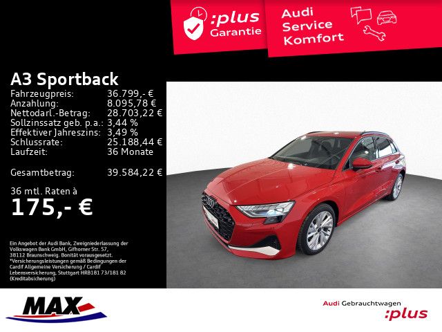 A3 Sportback 40 TFSI e ADVANCED NAVI+AHK+KAMERA