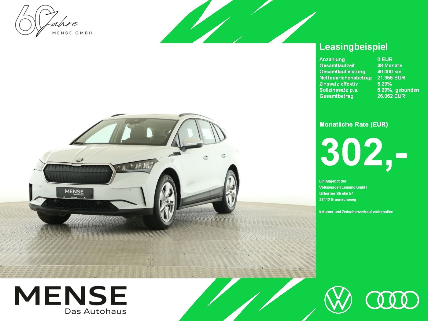 Skoda Enyaq 50 Loft LED|VirtualCP|KlimaA|LaneAss|PDC