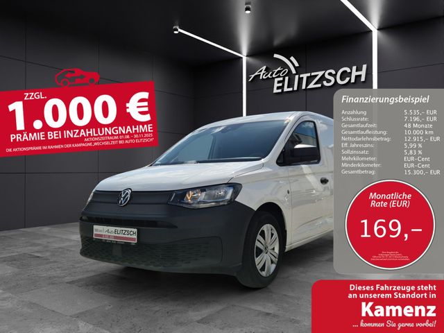 Volkswagen Caddy Kasten Flügeltüren Klima DAB PDC