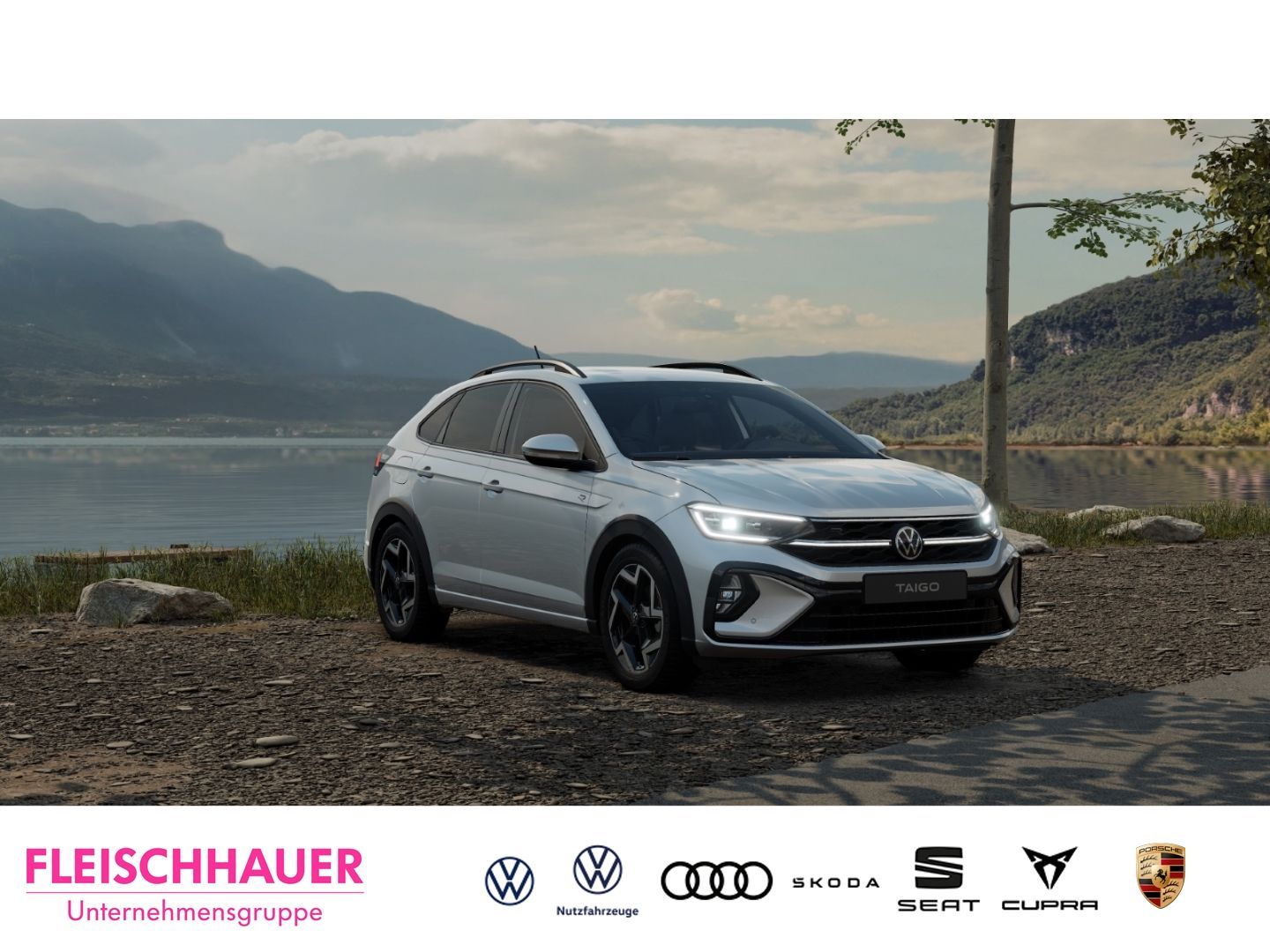 Volkswagen Taigo 1.0 TSI R-Line ACC AHK ALLWETTERREIFEN REA imagem 3