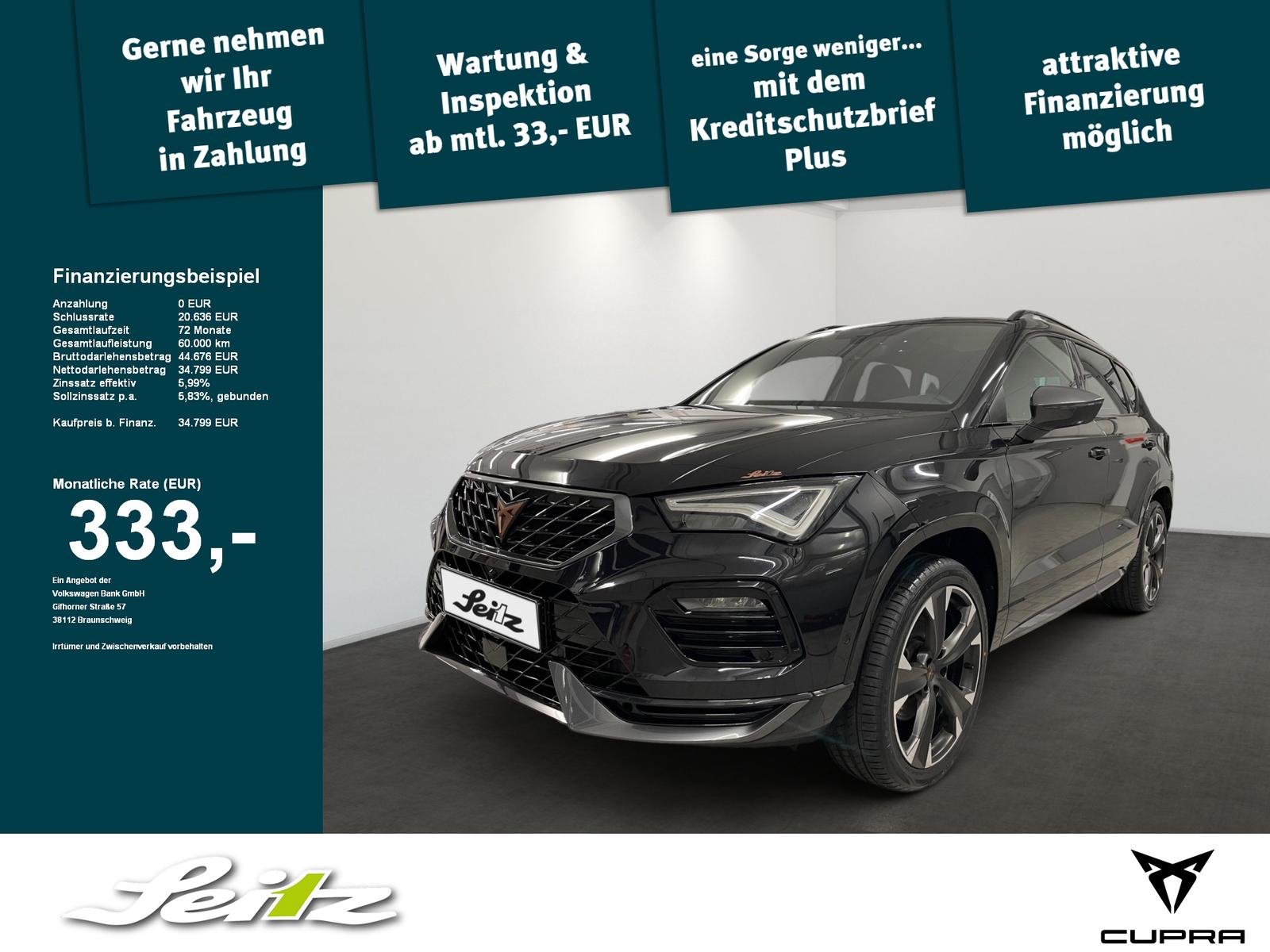 Cupra Ateca 2.0 TSI 4Drive *AHK*PANO*NAVI*KAMERA*