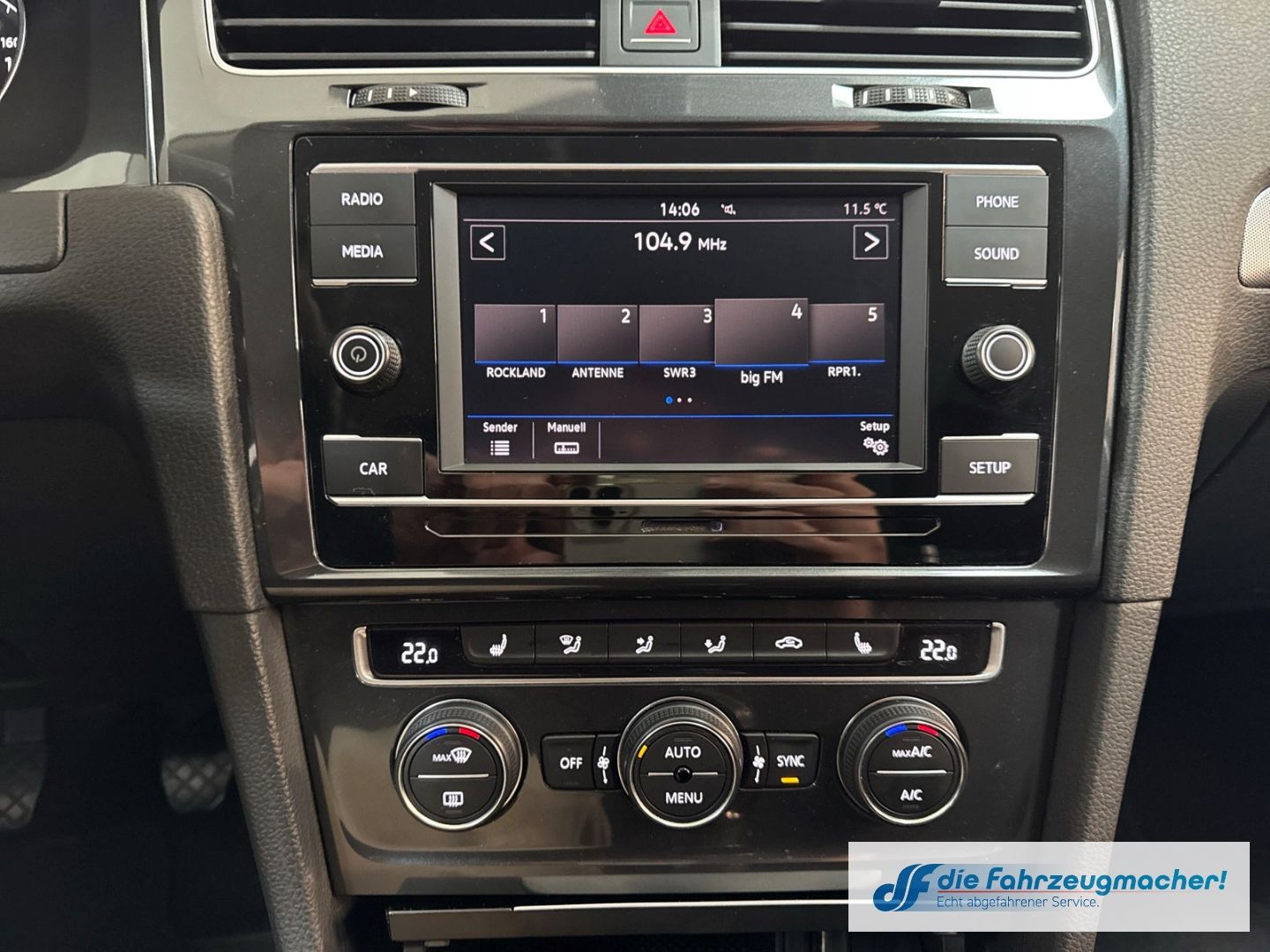 Fahrzeugabbildung Volkswagen Golf VII Trendline Alu, Sitzheizung, Sperrdiff.