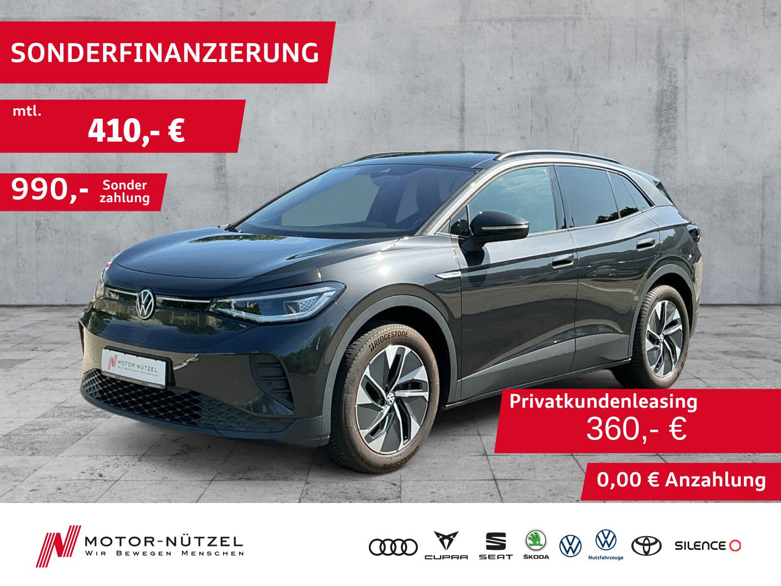 Volkswagen ID.4 PRO PERFORMANCE MATRIX+PANO+ACC+SHZ+WäPu