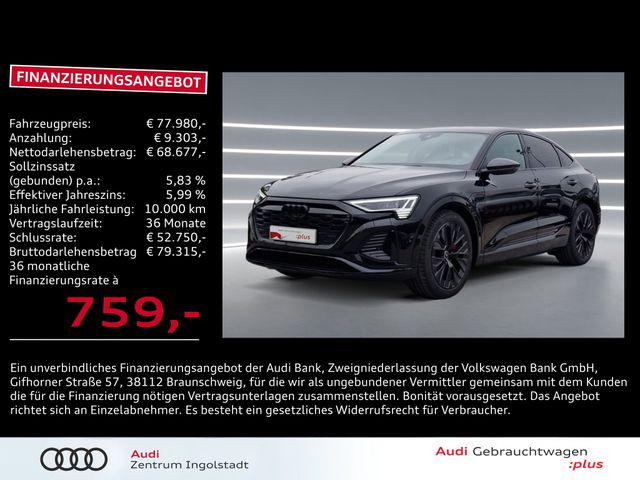 Audi Q8 e-tron Sportback 55 qu Edition S line Pano