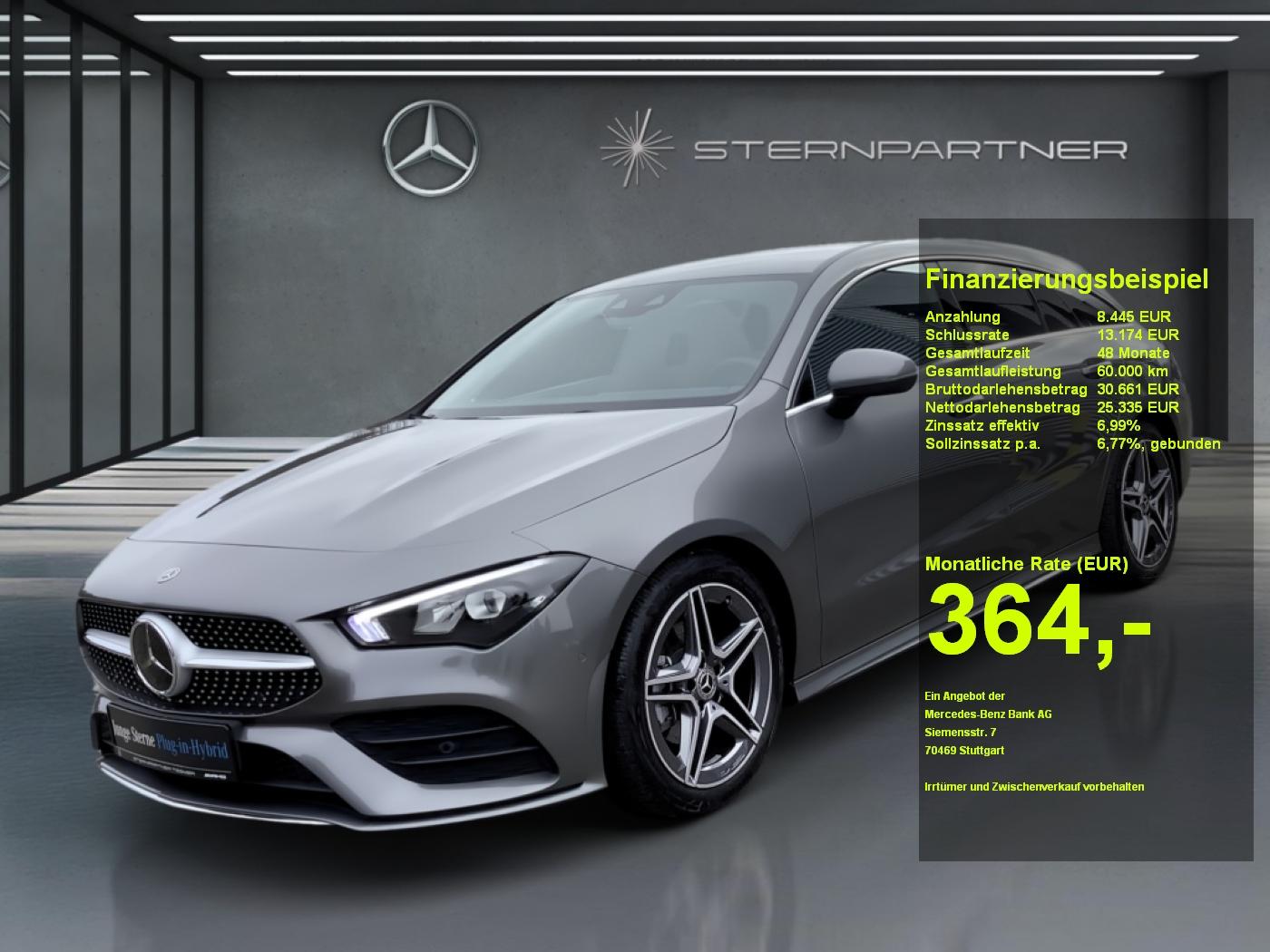 Mercedes-Benz CLA 200 Shooting Brake CLA 200 d SB AMG+KAM.+LED+TOTW.+DISTR.+AMBI.+AHK