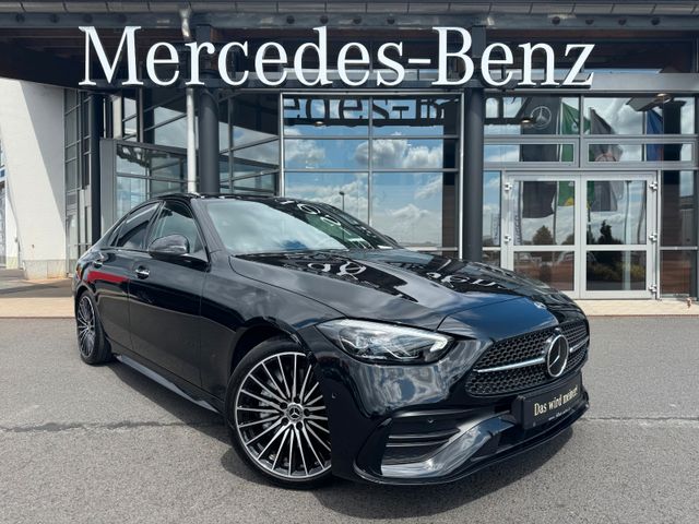 Mercedes-Benz C 300 AMG+DistrPlus+360+SportfahrW+Night+19Zoll