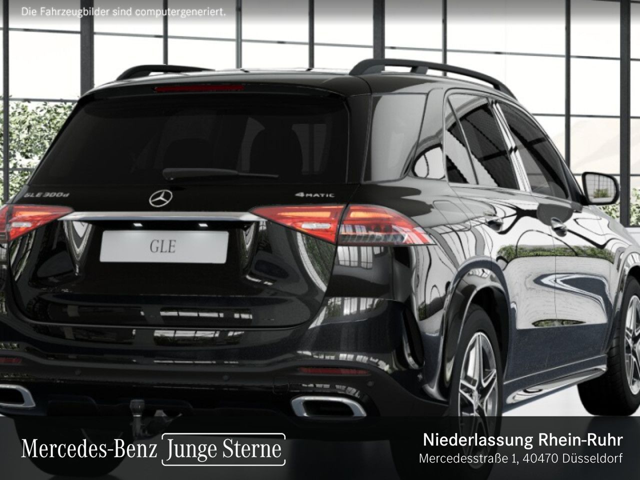 Mercedes-Benz GLE 300 d 4M AMG Adv. Night Pano DISTR AHK Airm foto 4