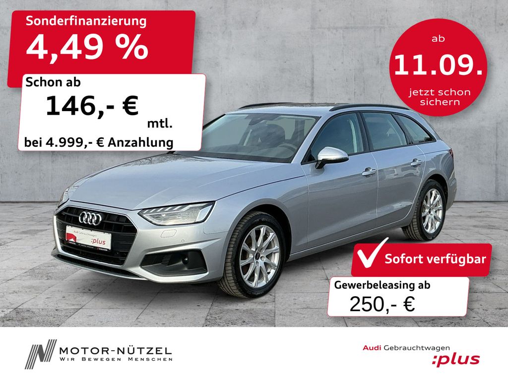 Audi A4 Avant 30 TDI S-TR LED+NAVI+RFK+ACC+SHZ+17"LM