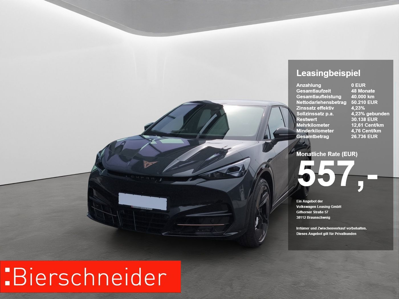 Cupra Tavascan 4Drive VZ LED NAVI ACC SIDEASS 82KWH WÄ