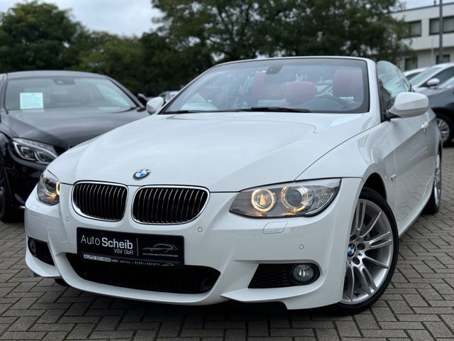 BMW 330d Cabrio*M-Paket*nur37.400km*Leder-Rot*Xenon*