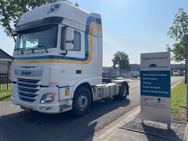 DAF XF 460 FT SSC new frontaxle tyres Top condition