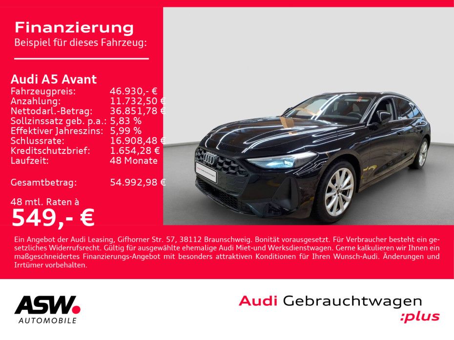 Audi A5 Avant e-hybrid S tronic LED NAVI AHK RFK SHZ imagem 2