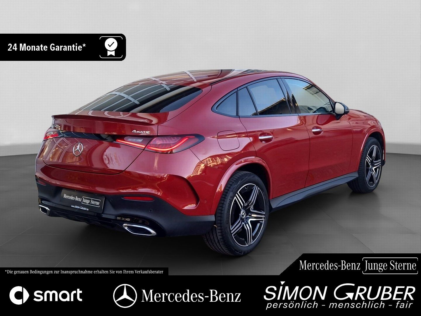 Fahrzeugabbildung Mercedes-Benz GLC 400 e 4M Coupé AMG Night Premium+ Fahrass AH