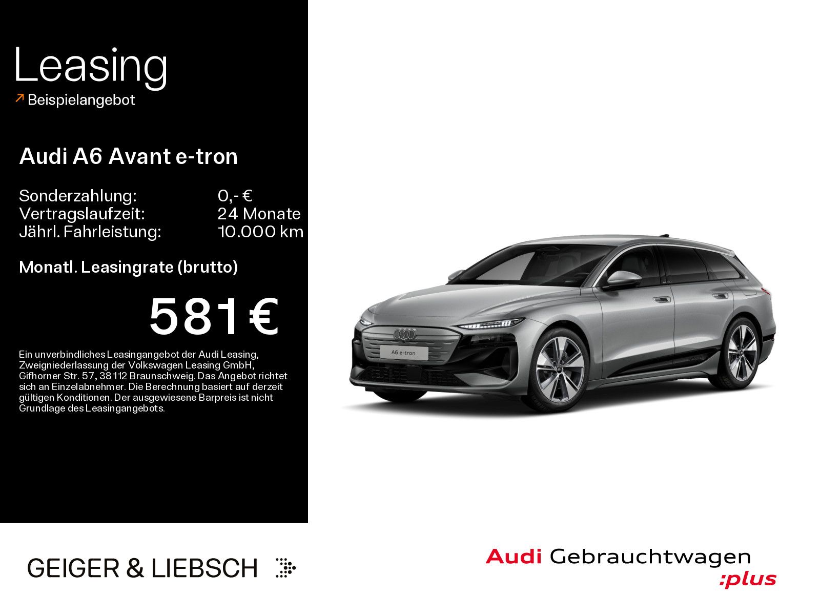 Audi A6 Avant e-tron quattro advanced*0,25%*MATRIX*ST