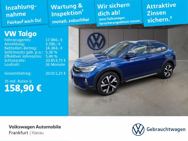 Volkswagen Taigo 1.0 TSI DSG Style Navi IQ.LIGHT - LED-Matr