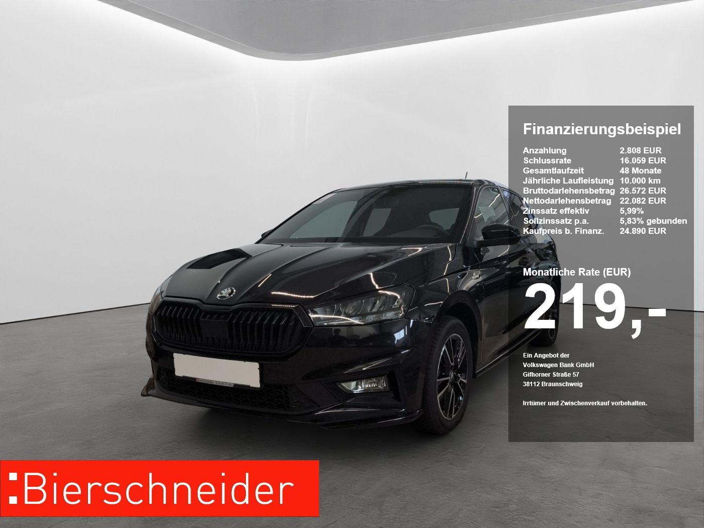 Skoda Fabia 1.5 TSI DSG Monte Carlo LED NAVI ACC PDC K